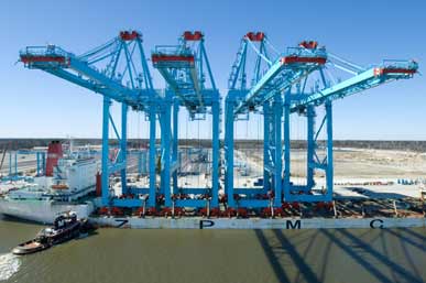 The Panama Canal expansion project has not only been hailed as a game-changer for shippers, but also as an opportunity for developers and investors here in the United States. The Port of Virginia's private/public partnership with APM Terminal in Portsmouth (pictured) is one example of how the expansion has encouraged growth and investment within the broader logistics universe.