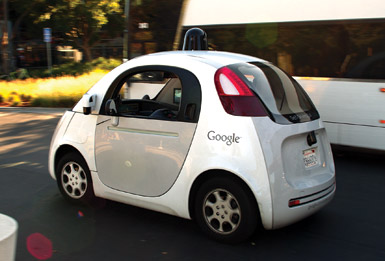 Google has already developed and piloted its initial driverless vehicles…with no steering wheel! Google plans to introduce a market-ready version in the next two to three years.