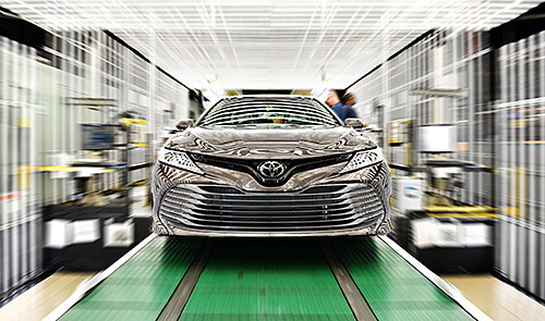 The 2018 Camry will set the benchmark in the mid-size sedan segment. It is the first vehicle in North America designed and manufactured with Toyota New Global Architecture (TNGA), a completely new strategy to the way the company designs, engineers, and manufactures its vehicles. TNGA will improve performance of all models, including increased fuel efficiency, more responsive handling, and a more stable, comfortable feel while driving.