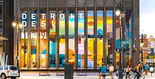 UNESCO City of Design exhibit by Design Core Detroit