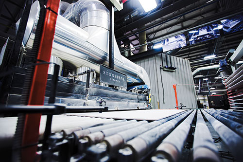 Stonepeak Ceramics is investing $10 million in capital improvements to upgrade its existing manufacturing facility in Crossville.